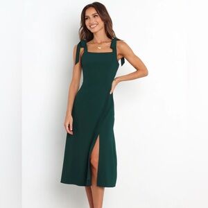 NWT Sz 4 petal and pup laurel dress emerald